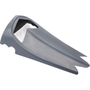 Trask V-Line chin spoiler TM2060 gray fiberglass for Harley Touring 2014-2016