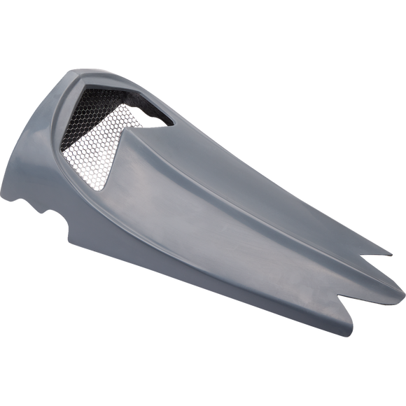 Trask V-Line chin spoiler TM2060 gray fiberglass for Harley Touring 2014-2016