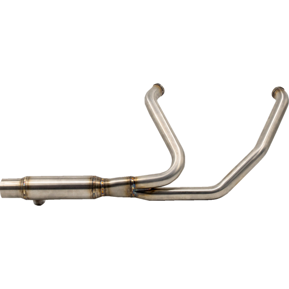 Trask Down Under Head Pipe TM5810 stainless steel exhaust header for Harley Touring Street Glide Road Glide