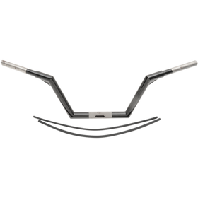 TRASK V-Line 1-1/4 inch handlebar black powder coat for Harley Dyna Softail Sportster V-Rod