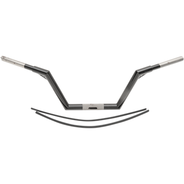 TRASK V-Line 1-1/4 inch handlebar black powder coat for Harley Dyna Softail Sportster V-Rod