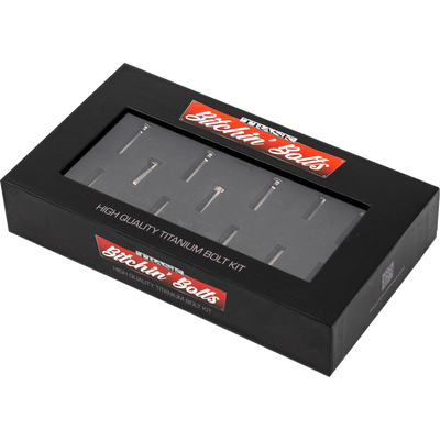 Trask Bitchin' Bolts titanium cam cover hardware kit for Harley-Davidson M8 Touring