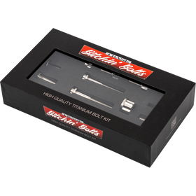 Trask Bitchin' Bolts titanium peg mount hardware kit for Harley-Davidson Touring motorcycles