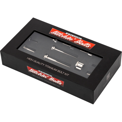 Trask Bitchin' Bolts titanium peg mount hardware kit for Harley-Davidson Touring motorcycles