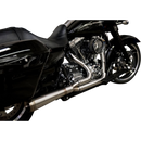 Trask Nasty Bastard 2-into-1 exhaust system with megaphone turnout for Harley Touring