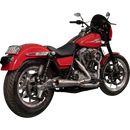 Trask Assault 2:1 exhaust for Harley Dyna Street Bob Fat Bob 2006-2017