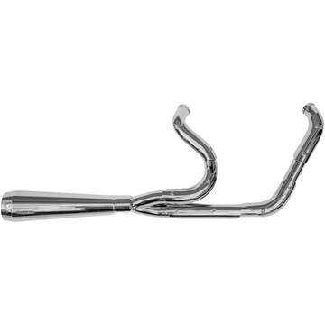 Trask Assault 2-into-1 polished exhaust system for Harley FXR and Touring