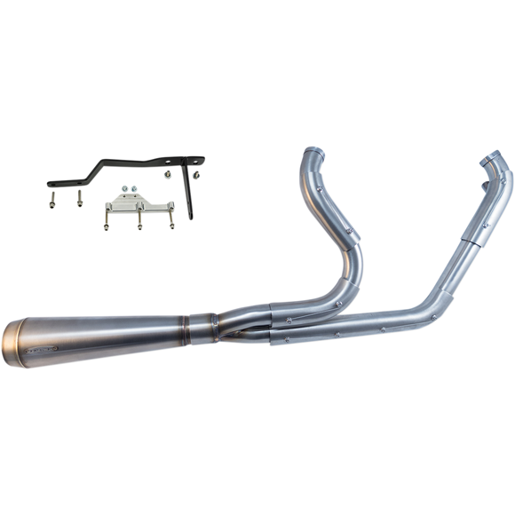 Trask Assault 2:1 stainless steel exhaust system for Harley Touring 1999-2006