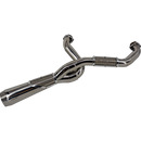 Trask Assault 2-into-1 black exhaust system for Harley-Davidson V-Rod
