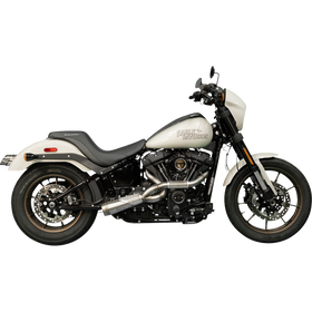 Trask Big Sexy 2-into-1 exhaust with three-step header for Harley Street Bob, Fat Bob, and Low Rider S