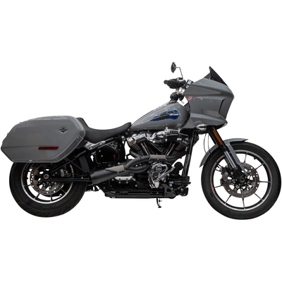 Trask Big Sexy black 2-into-1 exhaust for Harley-Davidson Softail Street Bob Low Rider
