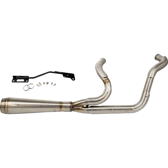 Trask 2-into-1 exhaust system for Harley-Davidson 