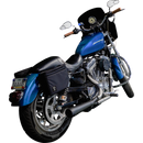Trask 2-into-1 exhaust system for Harley-Davidson 