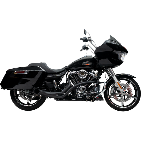 Trask BMF 2-into-1 exhaust system for Harley-Davidson Touring motorcycles