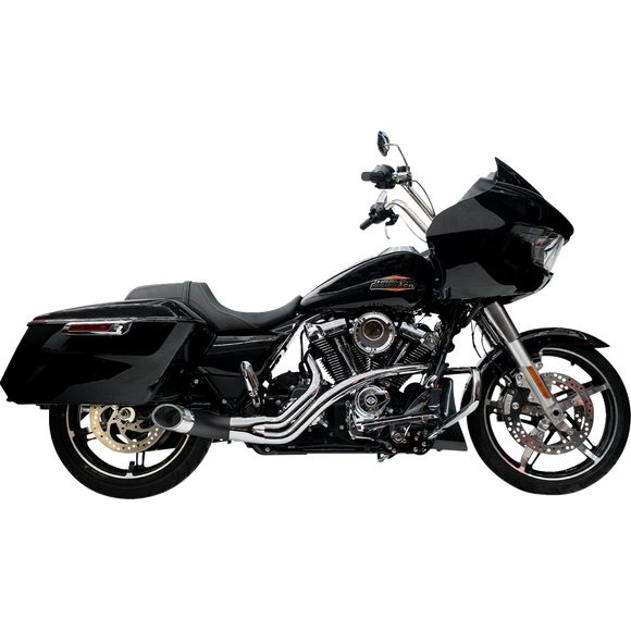 Trask BMF 2-into-1 exhaust system for Harley-Davidson Touring motorcycles