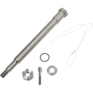 Trask grade 5 titanium rear axle for Harley Touring models