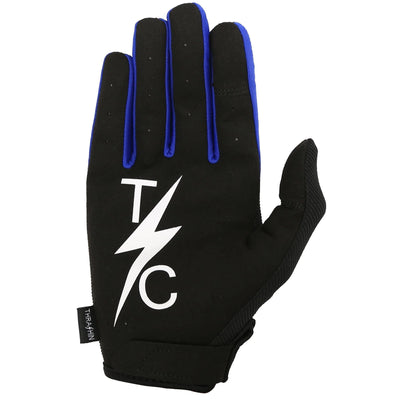 *FINAL SALE* THRASHIN SUPPLY CO. Stealth Riding Gloves Black Blue - 0