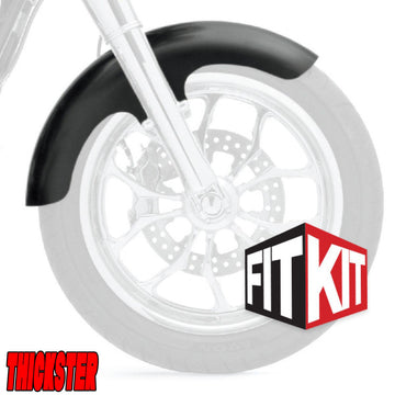 KLOCK WERKS TIRE HUGGER FRONT FENDER FIT KIT FOR HD 2014-2020 TOURING MODELS