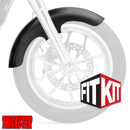 KLOCK WERKS TIRE HUGGER FRONT FENDERS FOR HD 83-2013 TOURING MODELS-5