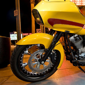 KLOCK WERKS TIRE HUGGER FRONT FENDERS FOR HD 83-2013 TOURING MODELS - 0