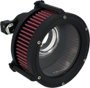 Trask TM10209BP velocity stack for Assault Charge air cleaner Harley Touring Softail
