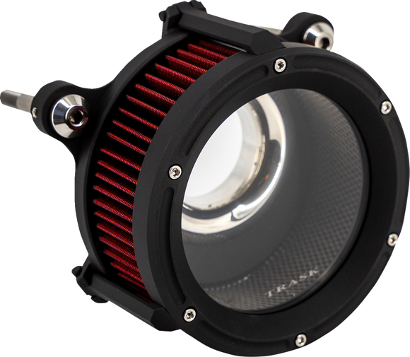 Trask Assault Charge high-flow air cleaner for 2017-2024 Harley-Davidson Milwaukee-Eight Softail and Touring motorcycles