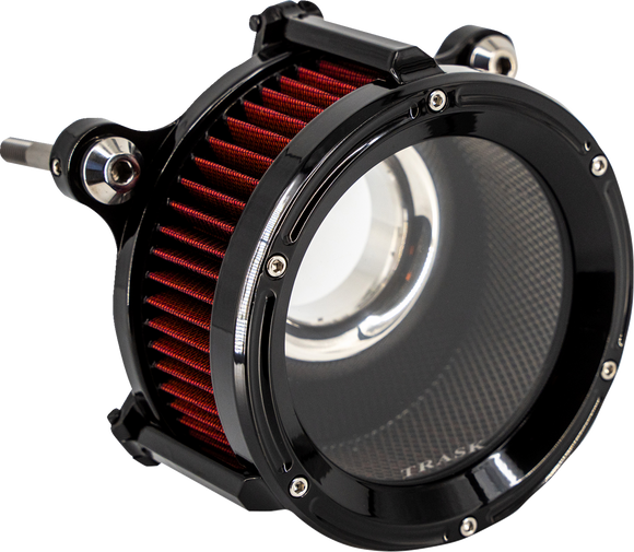 Trask Assault Charge high-flow air cleaner for 2017-2024 Harley-Davidson Milwaukee-Eight Softail and Touring motorcycles