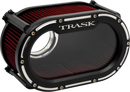 Trask 68mm Assault Charge air cleaner for high-performance Harley-Davidson CVO and Touring models
