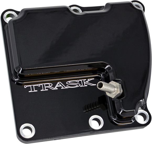 Trask Checkm8 vented transmission top cover for Harley-Davidson Milwaukee-Eight