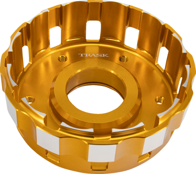 Trask billet clutch basket for Harley-Davidson Twin Cam engines