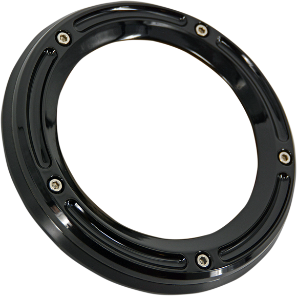 Trask Assault Derby Cover with LEXAN window for Harley Touring