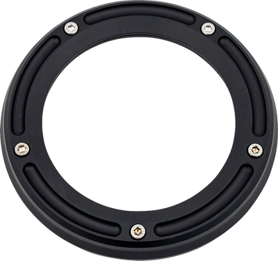 Trask Assault Derby Cover with LEXAN window for Harley Softail