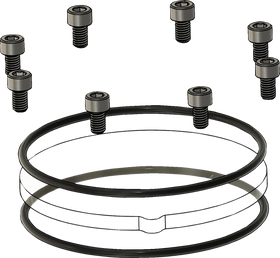 Trask Assault Series cam cover repair kit for Harley-Davidson Milwaukee-Eight engines