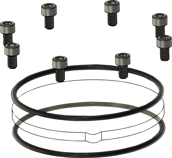Trask Assault Series cam cover repair kit for Harley-Davidson Milwaukee-Eight engines