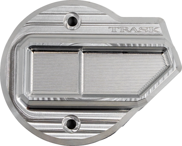 Trask Assault Series transparent cam cover for Harley-Davidson Softail and Touring