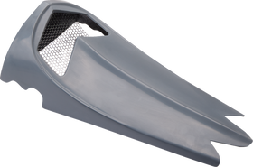 Trask V-Line chin spoiler TM2060 gray fiberglass for Harley Touring 2014-2016