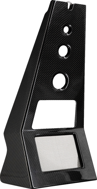 Trask Assault Armor carbon fiber chin spoiler for Harley Touring performance bagger