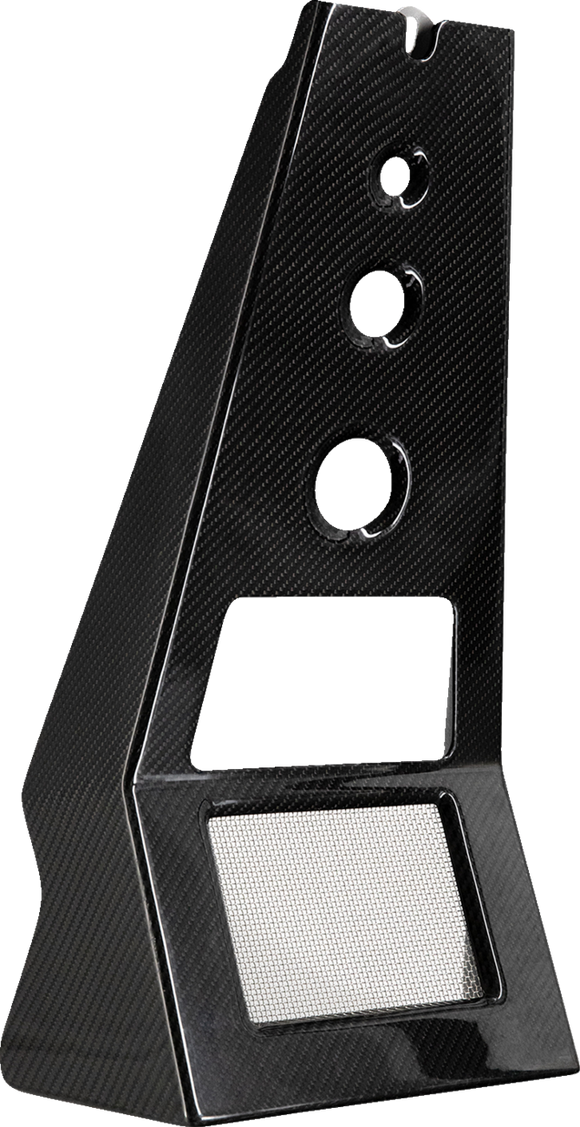 Trask Assault Armor carbon fiber chin spoiler for Harley Touring performance bagger
