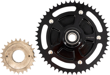 Trask 530 chain drive conversion kit with 54 tooth rear sprocket for Harley-Davidson Touring motorcycles