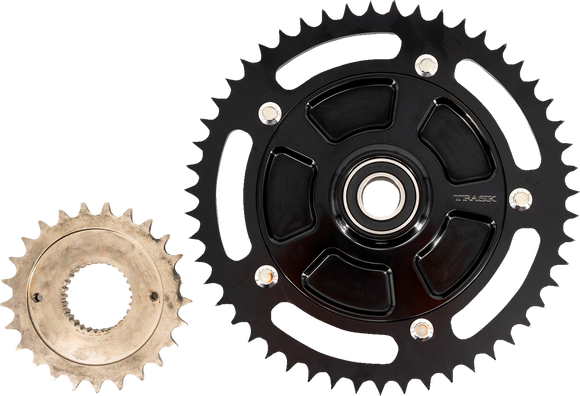 Trask 530 chain drive conversion kit with 51 tooth rear sprocket for Harley-Davidson Touring motorcycles