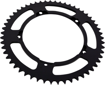 Trask replacement rear sprocket with black anodized finish for Harley-Davidson Touring chain drive