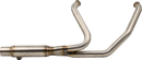 Trask Down Under Head Pipe TM5810 stainless steel exhaust header for Harley Touring Street Glide Road Glide