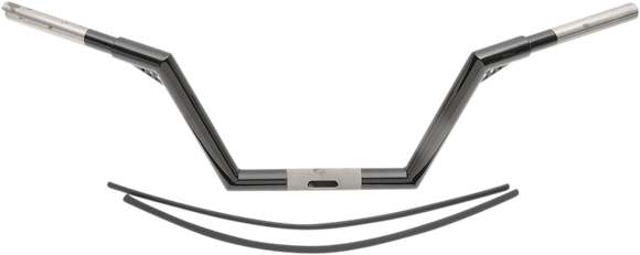 TRASK V-Line 1-1/4 inch handlebar black powder coat for Harley Dyna Softail Sportster V-Rod