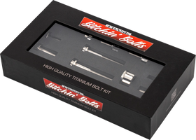 Trask Bitchin' Bolts titanium peg mount hardware kit for Harley-Davidson Touring motorcycles