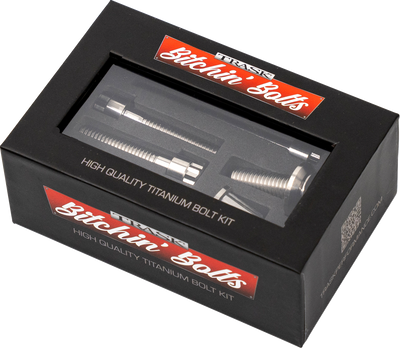 Trask Grade 5 titanium transmission hardware kit for Harley Touring