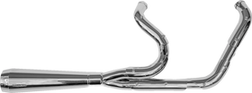 Trask Assault 2-into-1 exhaust system TM5020PO for Harley Dyna Street Bob Fat Bob Low Rider 2006-2017