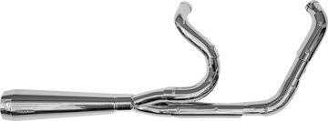 Trask Assault 2-into-1 exhaust system TM5020PO for Harley Dyna Street Bob Fat Bob Low Rider 2006-2017