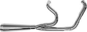 Trask Assault 2-into-1 exhaust TM5021PO for 1991-2005 Harley Dyna FXD FXDL FXDWG FXDX Low Rider Wide Glide