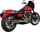 Trask Assault 2:1 exhaust for Harley Dyna Street Bob Fat Bob 2006-2017