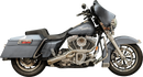 Trask Assault 2-into-1 black exhaust system for Harley-Davidson V-Rod
